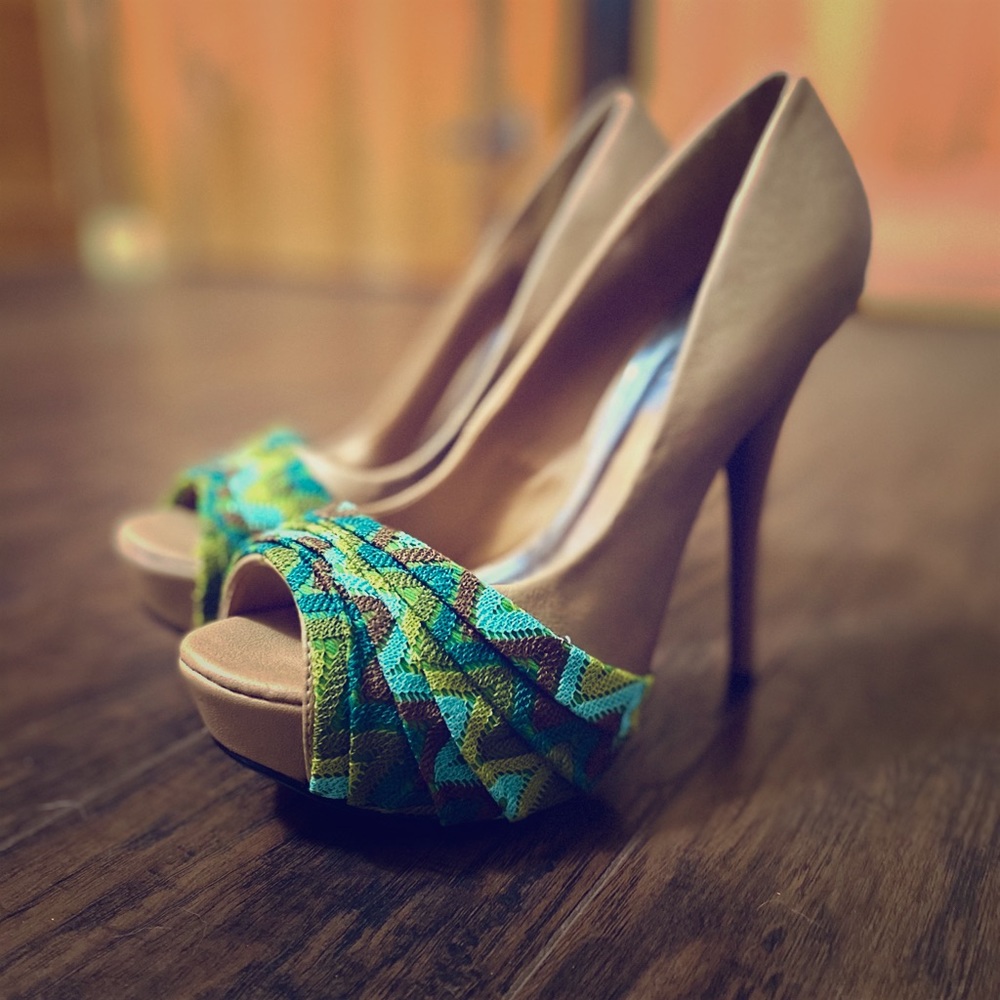 Peep Toe Heels